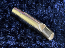Vintage Stainless Steel Berg Larsen 95/0 Offset M Bullet Alto Sax Mouthpiece